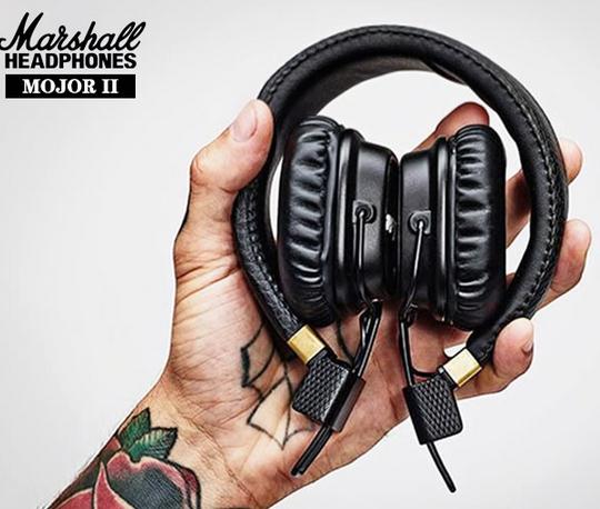 馬歇爾MARSHALL MAJOR II頭戴式耳機 一年包換698元
